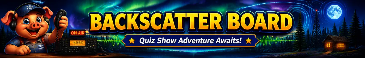 Featured Ham Exam Arcade banner